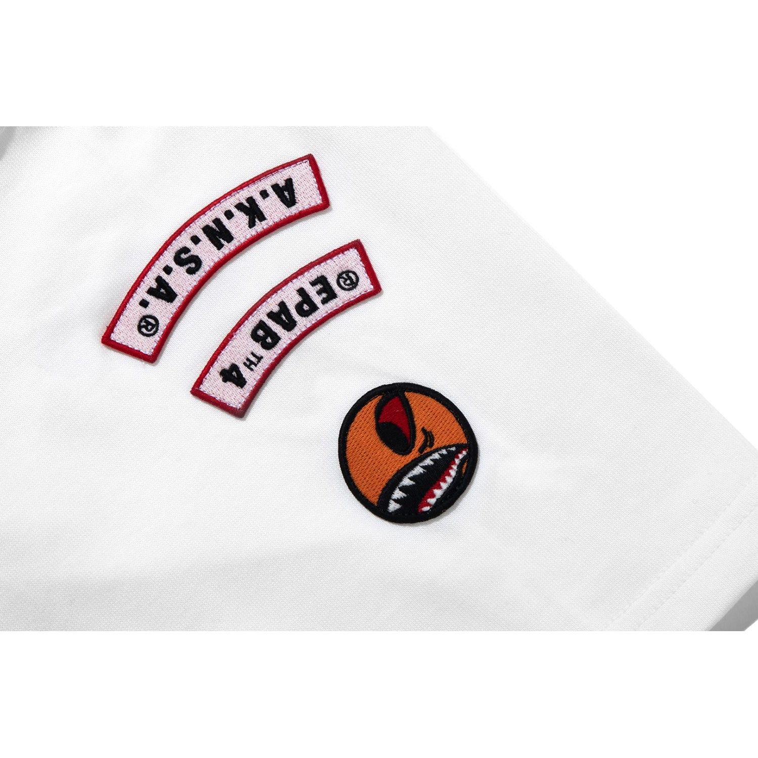 BAPE BY KAZUKI KURAISHI MULTI PATCH MILITARY TEE MENS - Image 8