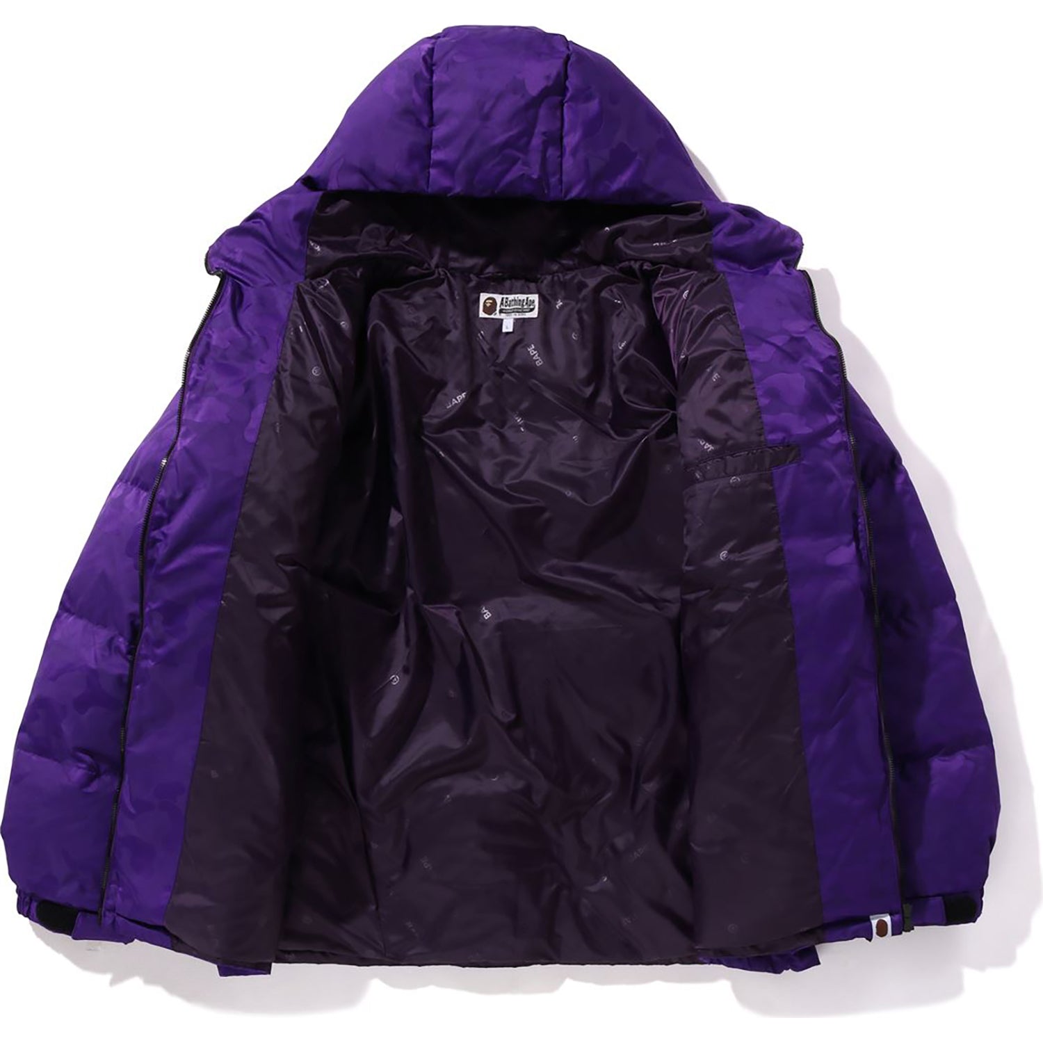 SOLID CAMO JACQUARD DOWN JACKET MENS - Image 2