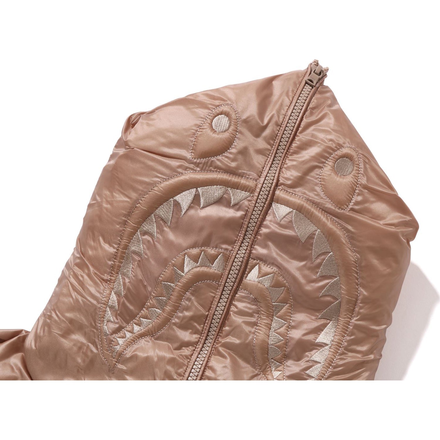 A BATHING APE MEN'S SHARK HEAD DOWN JACKET RELAXED FIT - Image 9