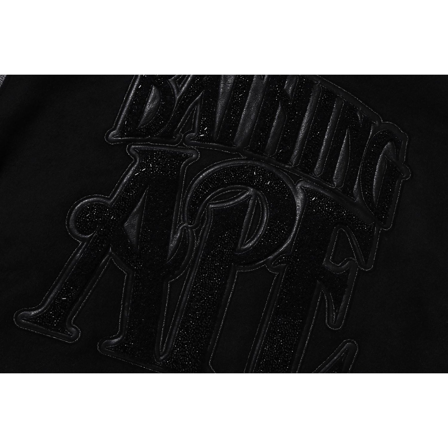 LINE CAMO MULTI LOGO WOOL VARSITY JACKET MENS - Image 13