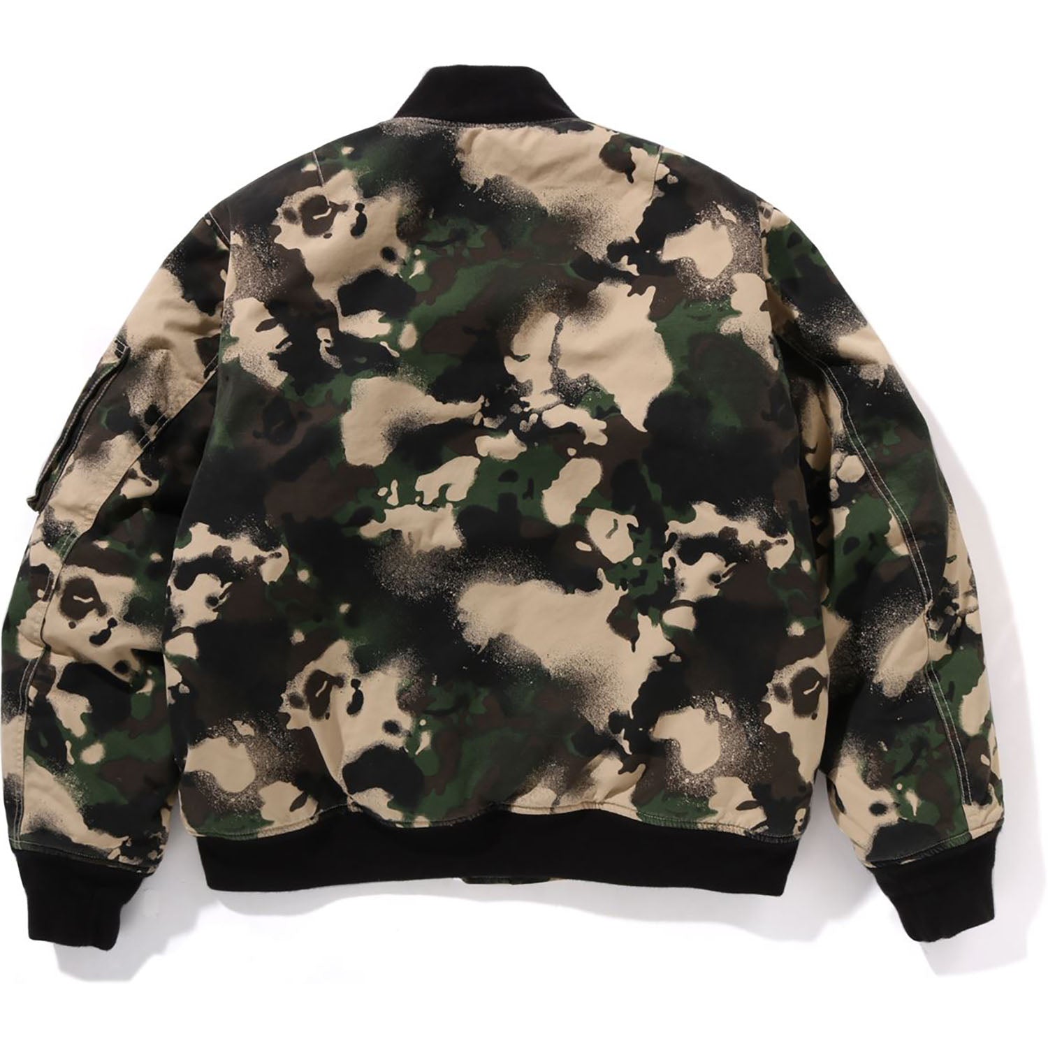 MAP CAMO BOMBER JACKET MENS - Image 7