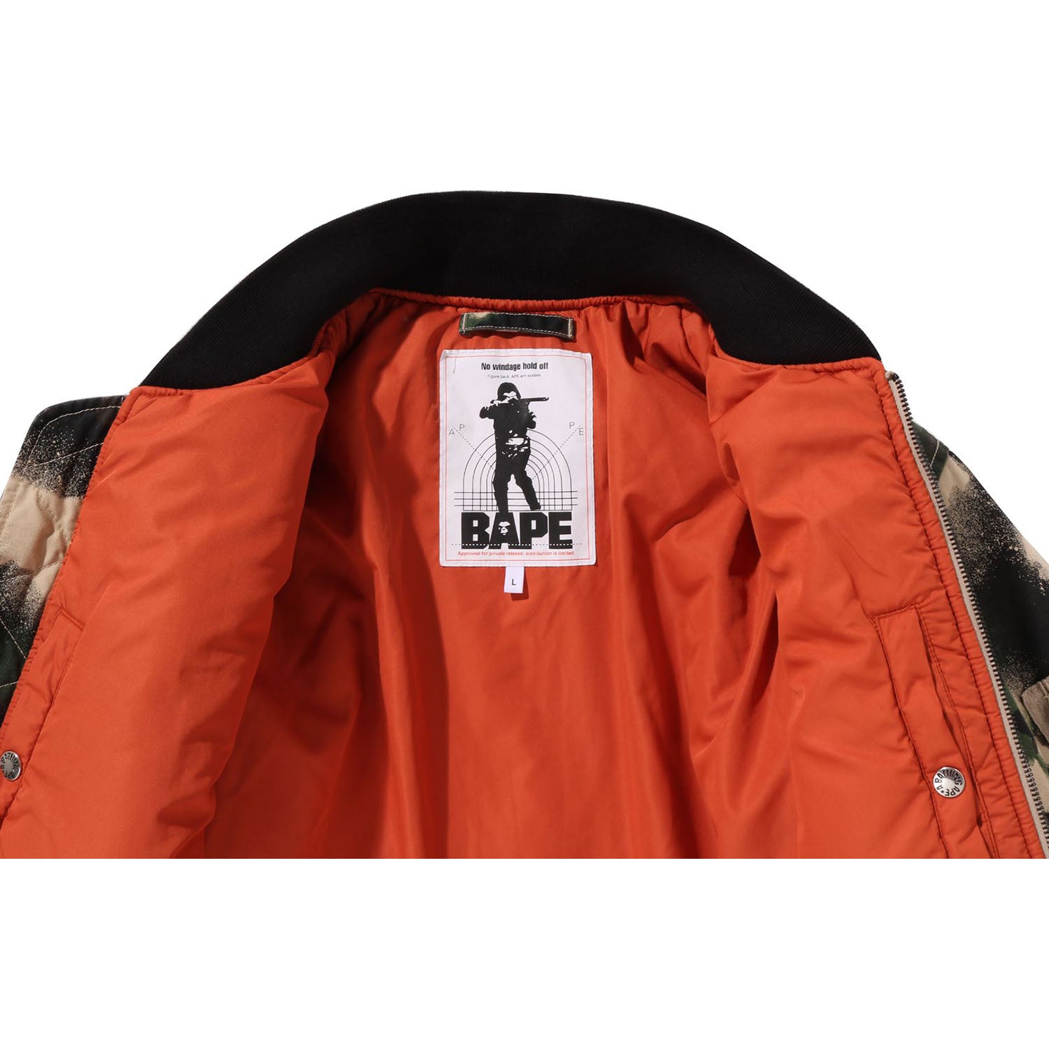 MAP CAMO BOMBER JACKET MENS - Image 8