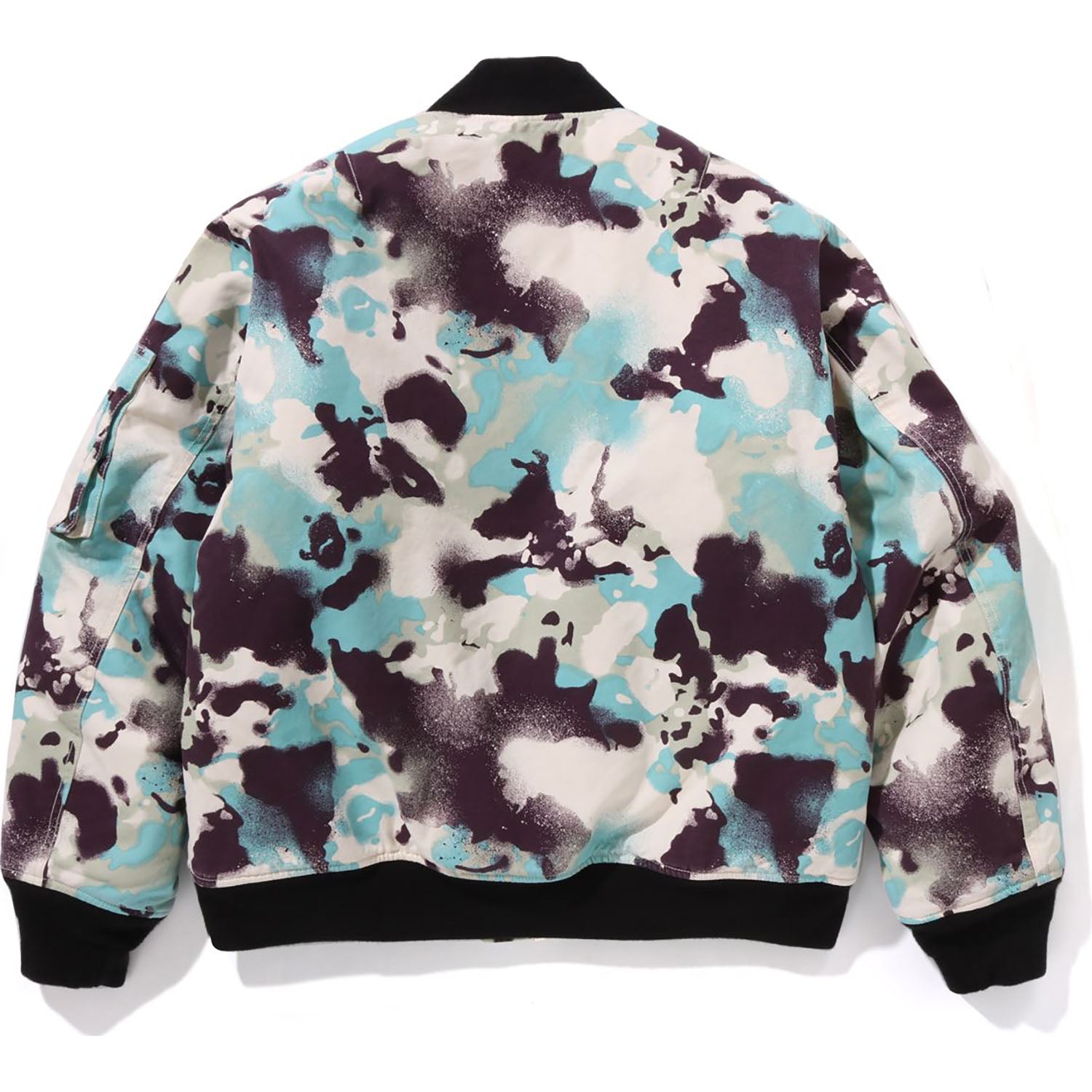 MAP CAMO BOMBER JACKET MENS - Image 2