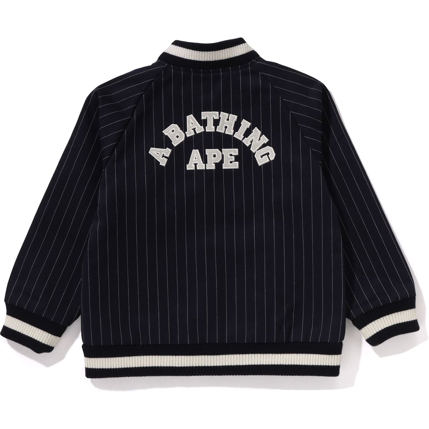STRIPE STADIUM COTTON JACKET KIDS - Image 2