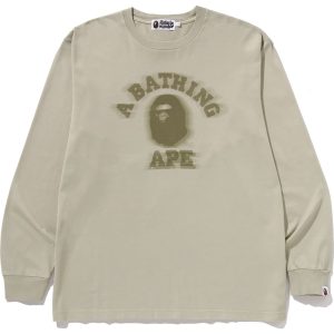 GARMENT DYE COLLEGE RELAXED FIT LS TEE MENS