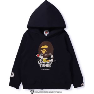 BAPE X LOONEY TUNES APE HEAD PULLOVER HOODIE KIDS