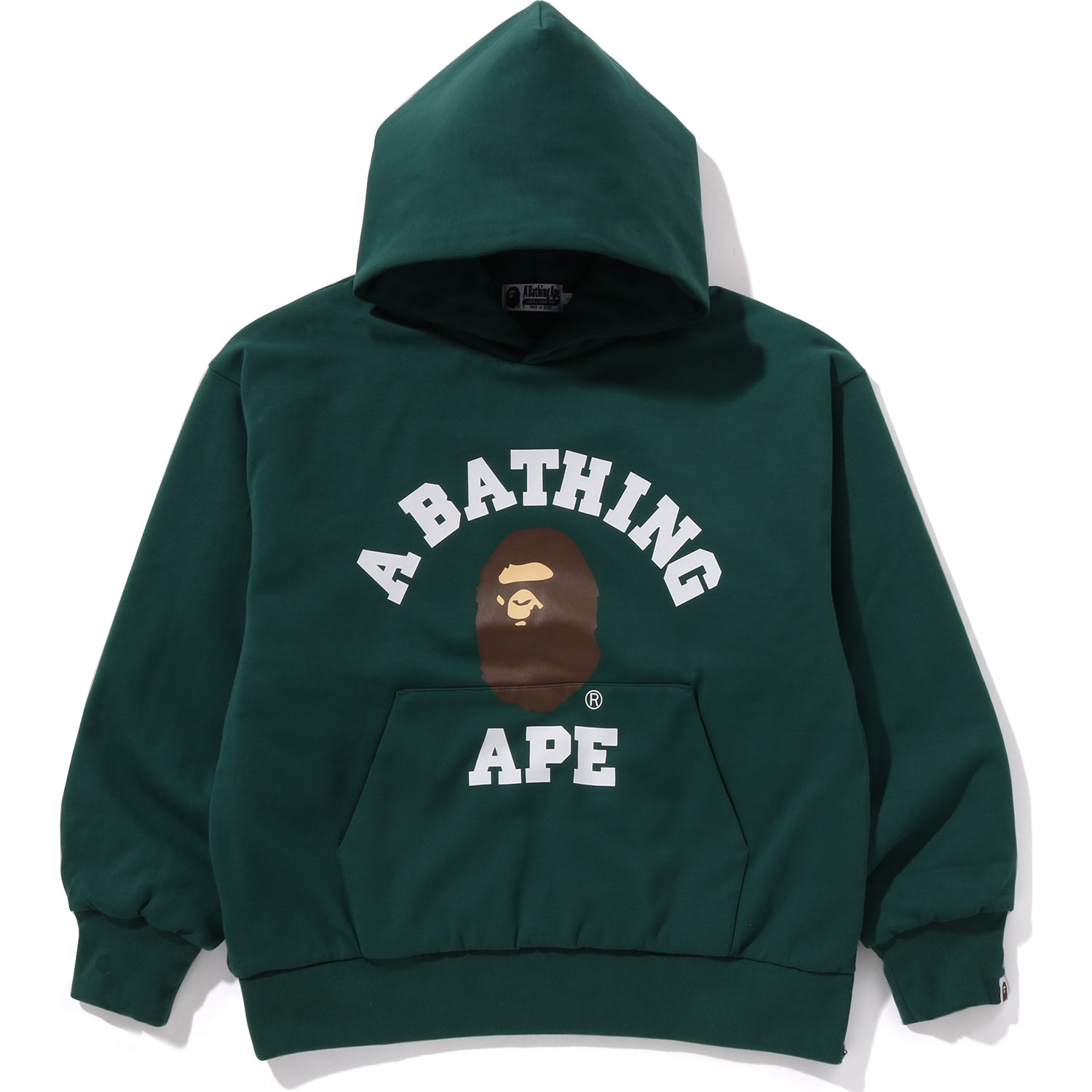 COLLEGE PUFFY RELAXED FIT PULLOVER HOODIE MENS - Image 9