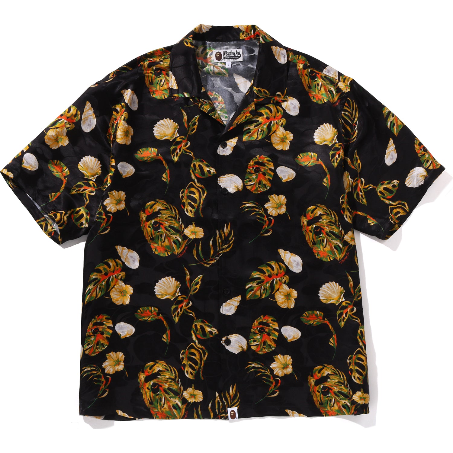 VACATION PATTERN OPEN COLLAR SS SHIRT MENS - Image 4