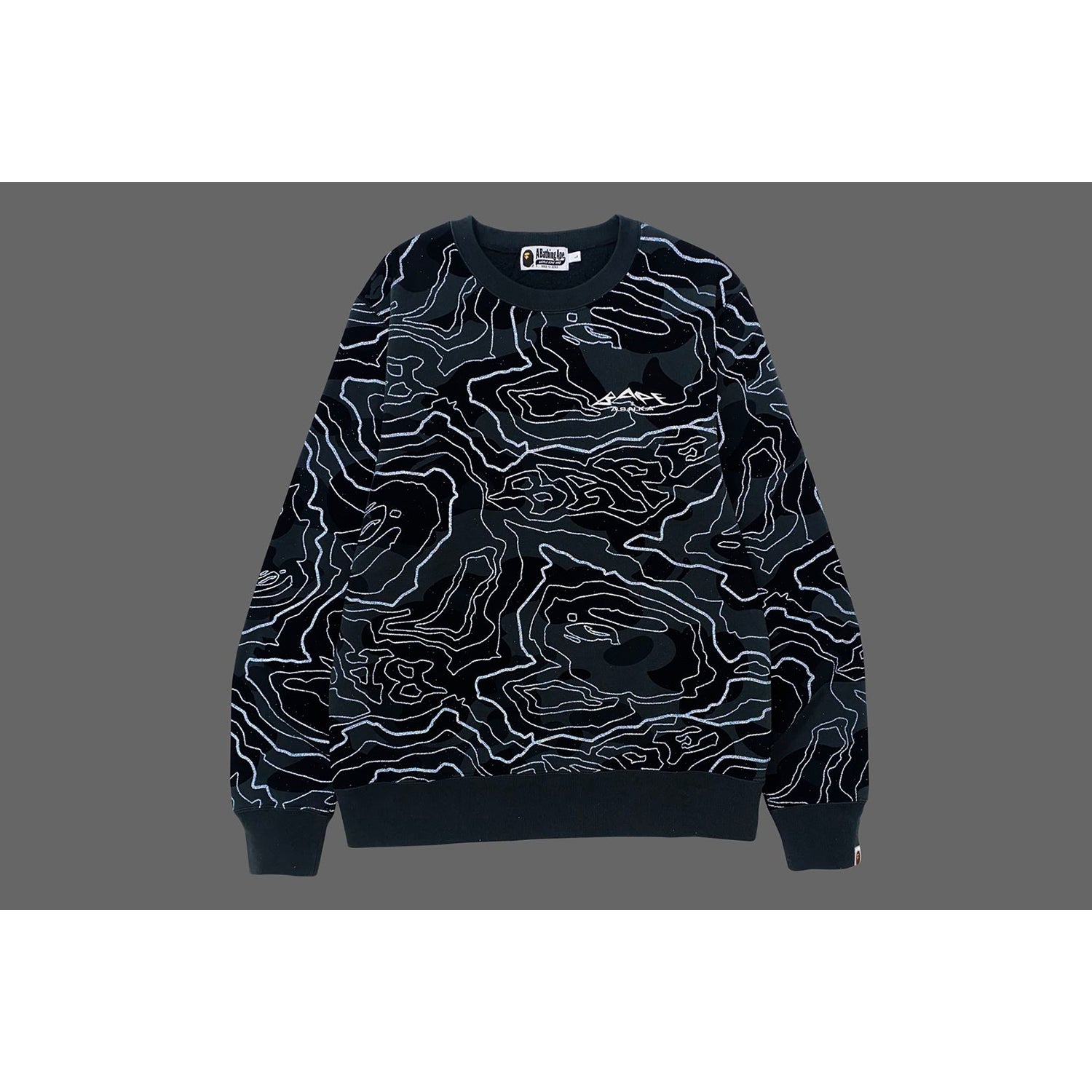 LAYERED LINE CAMO CREWNECK MENS - Image 3