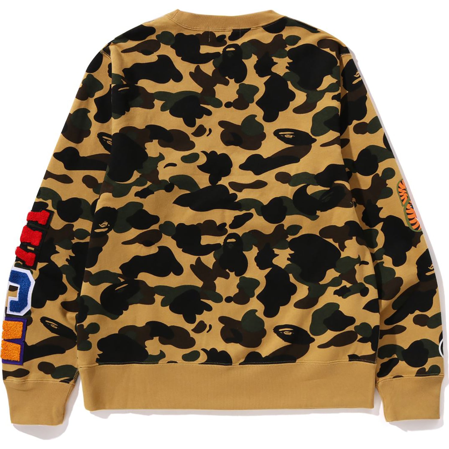BAPE MENS 1ST CAMO SHARK CREWNECK SWEATSHIRT - Image 7
