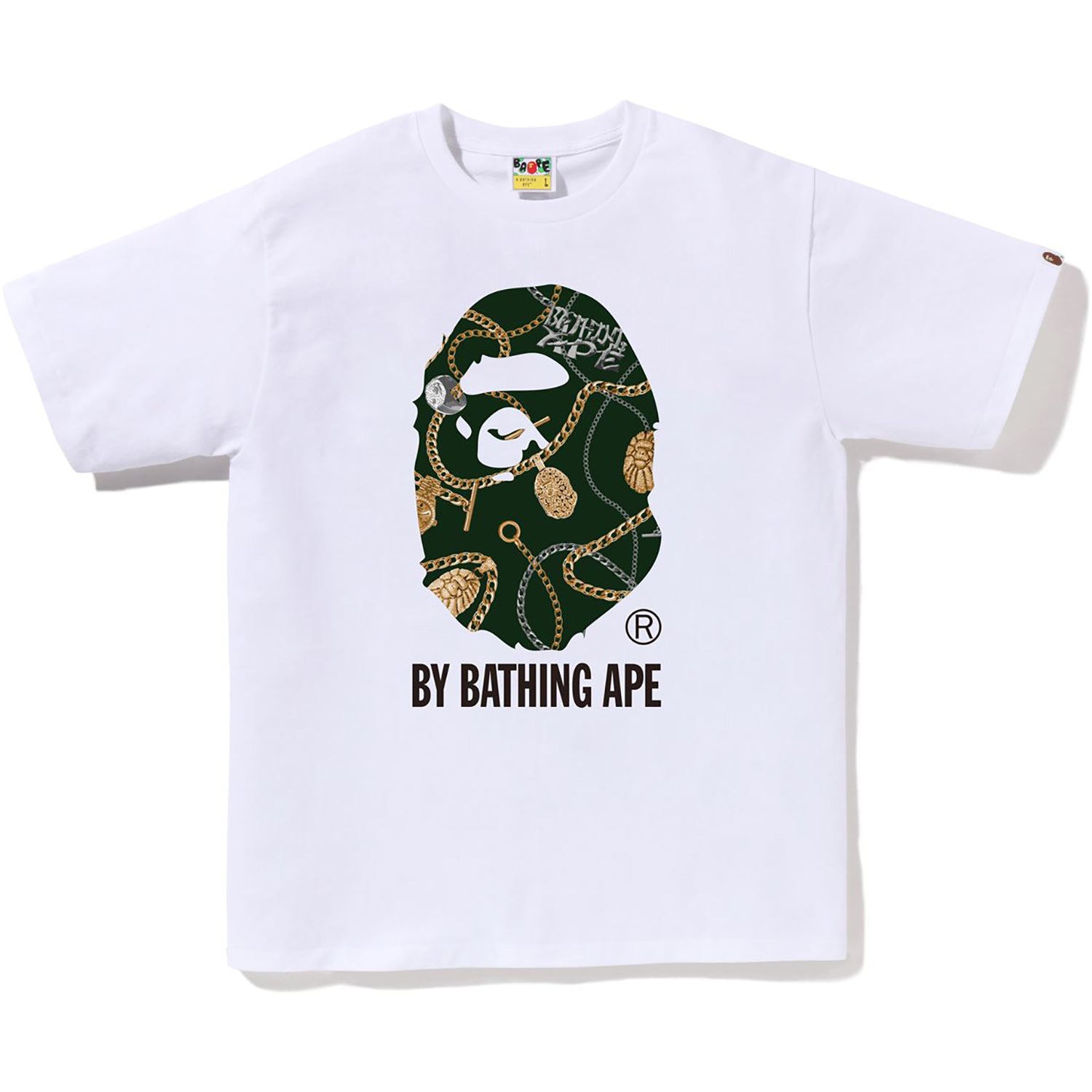 BAPE MENS JEWELS PATTERN BY BATHING APE TEE - Image 2