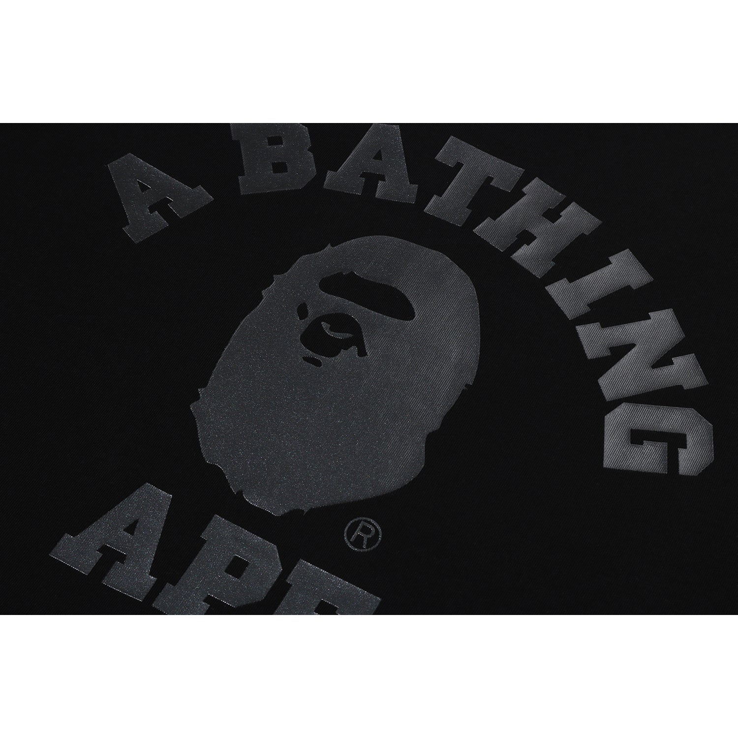 BAPE US BLACK FRIDAY METALLIC COLLEGE RELAXED FIT TEE MENS - Image 2