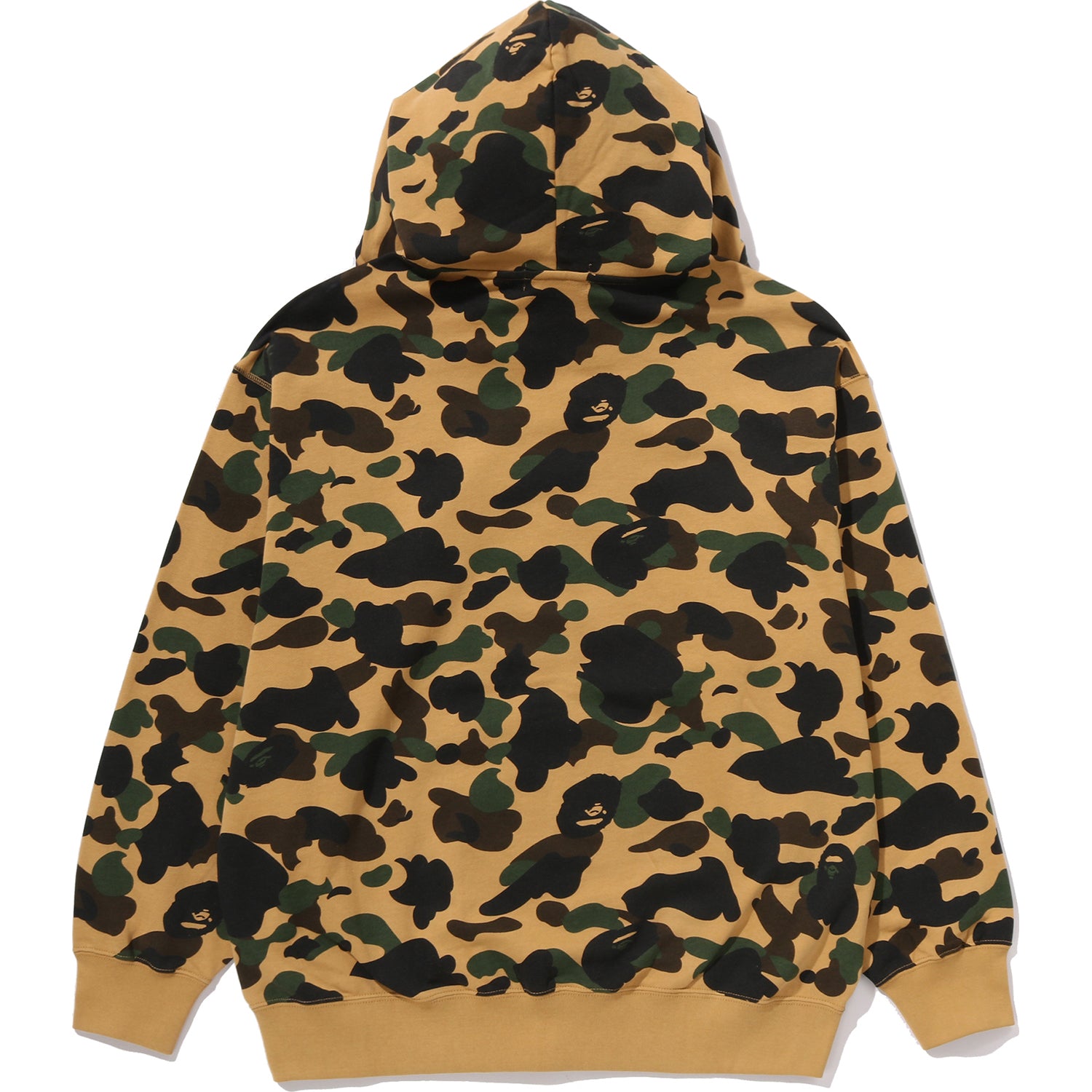 1ST CAMO BAPE LOGO RHINESTONE RELAXED FIT FULL ZIP HOODIE MENS - Image 5