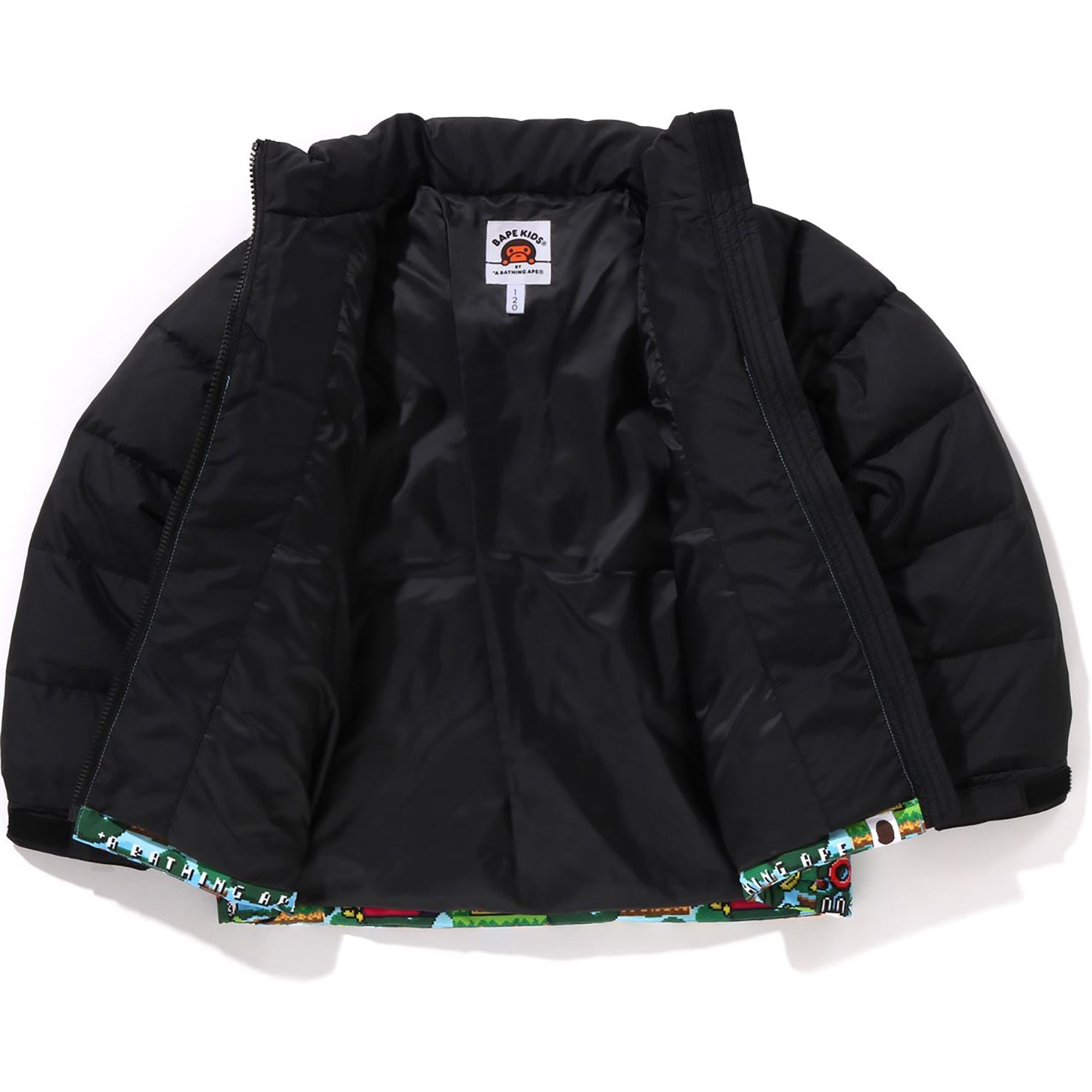 BABY MILO GAME PATTERN DOWN JACKET KIDS - Image 3