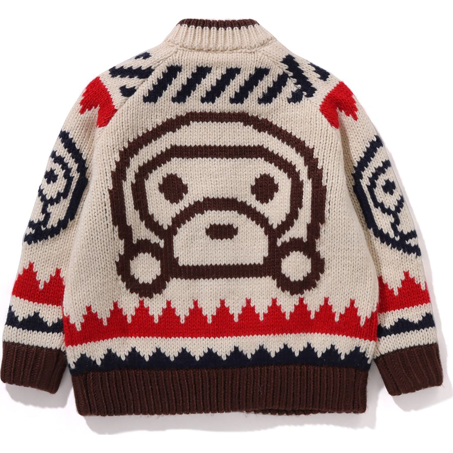 BABY MILO WOOL MIX COWICHAN CARDIGAN KIDS - Image 3