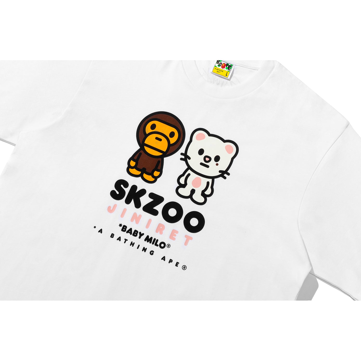 BAPE X STRAY KIDS JINIRET BABY MILO TEE MENS - Image 2