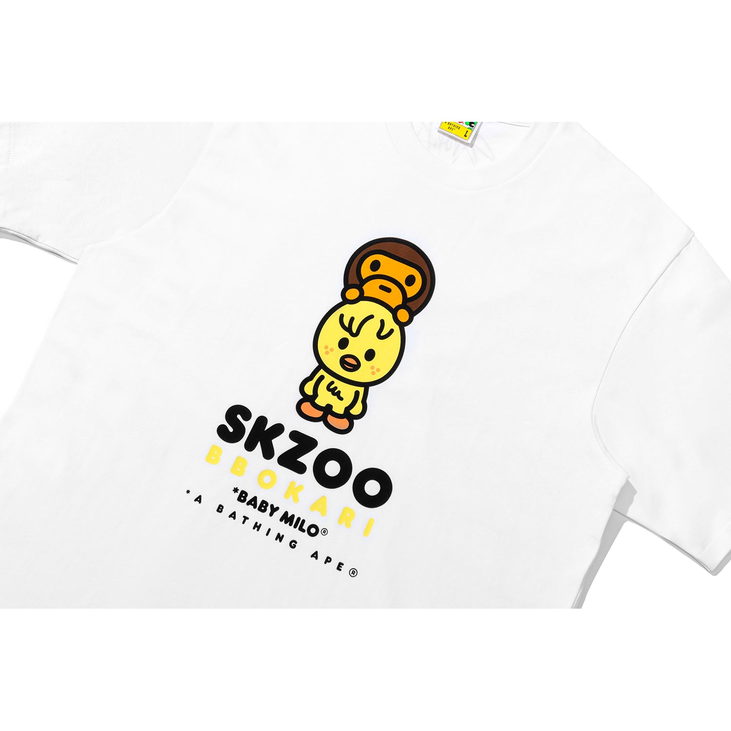 BAPE X STRAY KIDS BBOKARI BABY MILO TEE MENS - Image 2