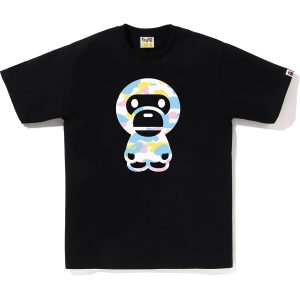 NEW MULTI CAMO BIG BABY MILO TEE MENS