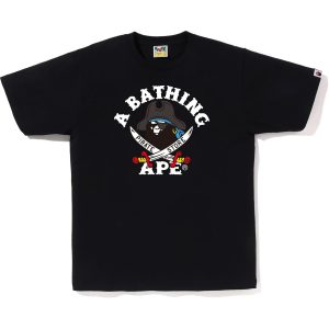 CAPTAIN APE PIRATE COLLEGE TEE MENS