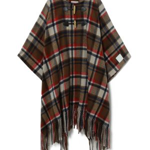 BAPY CHECK CAPE LADIES